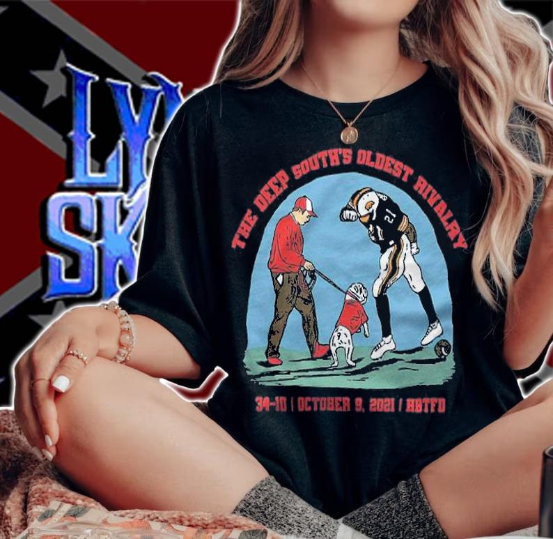 The Deep South's Oldest Rivalry 34-10 October 9 2021 Shirt woman shirt