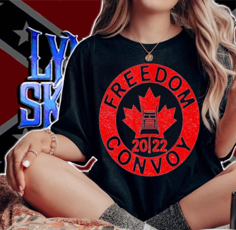Canada Freedom Convoy 2022 Shirt woman shirt