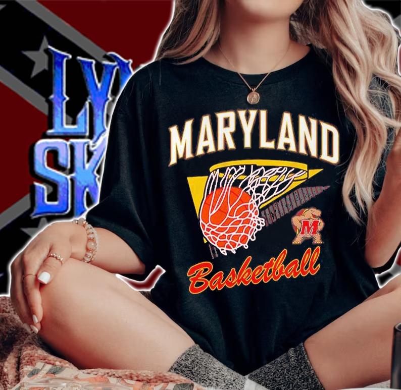 Maryland Men's Basketball T-Shirt woman shirt