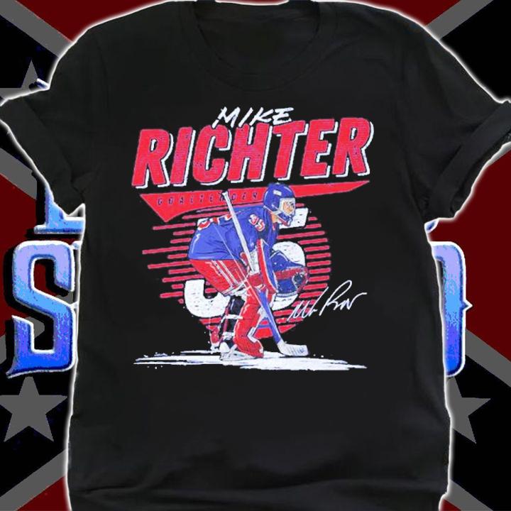 Mike Richter New York R Comet Hockey Signatures Shirt shirt