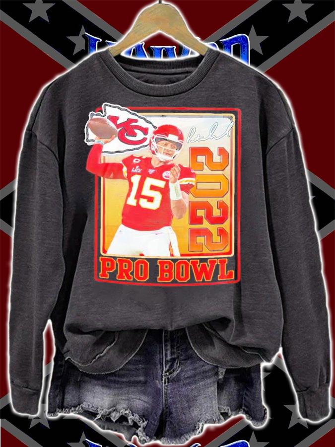 Patrick Mahomes II 2022 Pro Bowl Kansas City Chiefs NFL Shirt sweatshirt