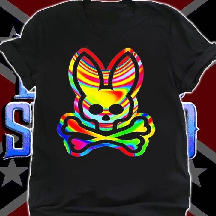 Psychedelic Bunny Psycho Bunny T-Shirt shirt