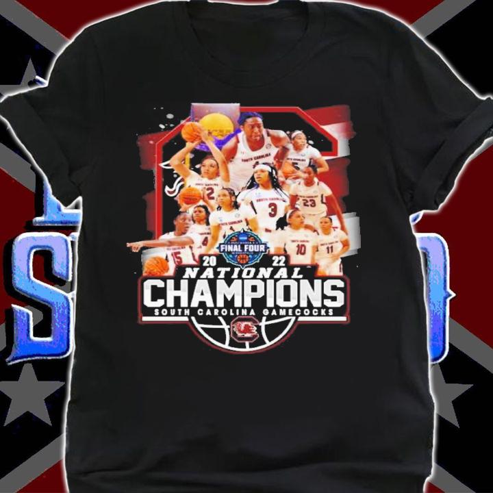 South Carolina Gamecocks 2022 National Champions NCAA Women's Basketball Shirt shirt