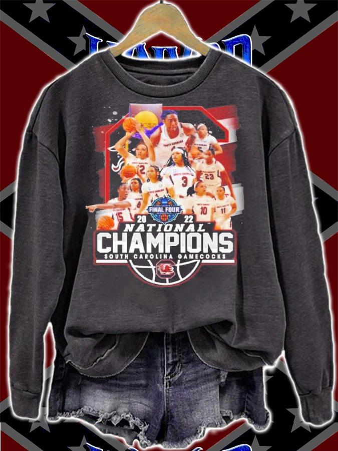 South Carolina Gamecocks 2022 National Champions NCAA Women's Basketball Shirt sweatshirt