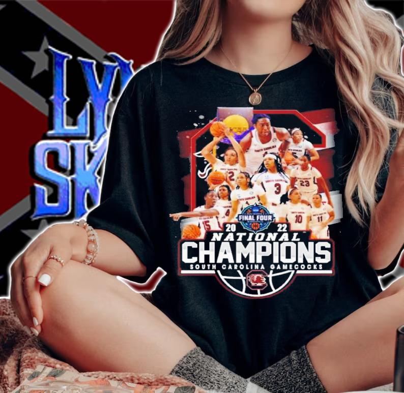 South Carolina Gamecocks 2022 National Champions NCAA Women's Basketball Shirt woman shirt