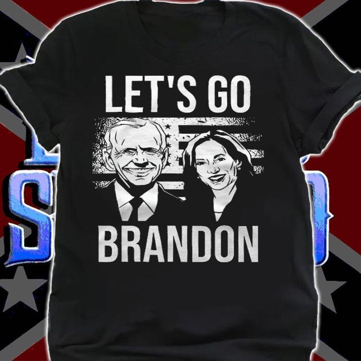 F Joe Biden let's Go Brandon Biden Conservative Anti Liberal USA Flag Impeach Biden T-Shirt shirt