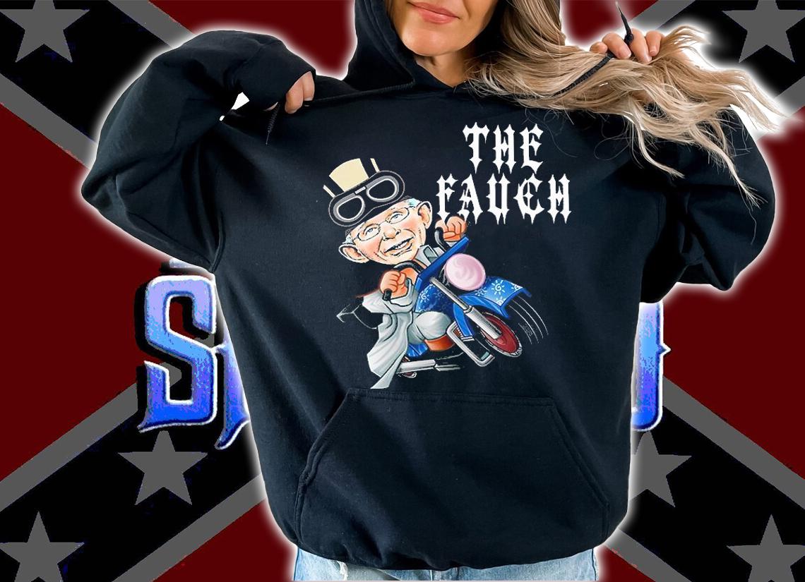 Funny Biker Fauch Biden Arrest Fauci T-Shirt hoodie