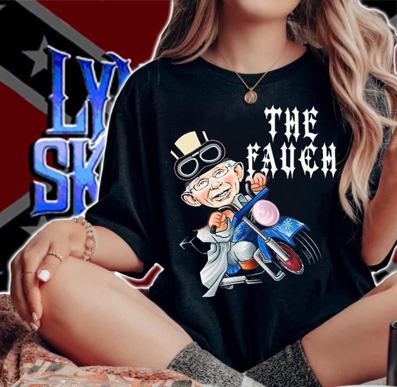 Funny Biker Fauch Biden Arrest Fauci T-Shirt woman shirt
