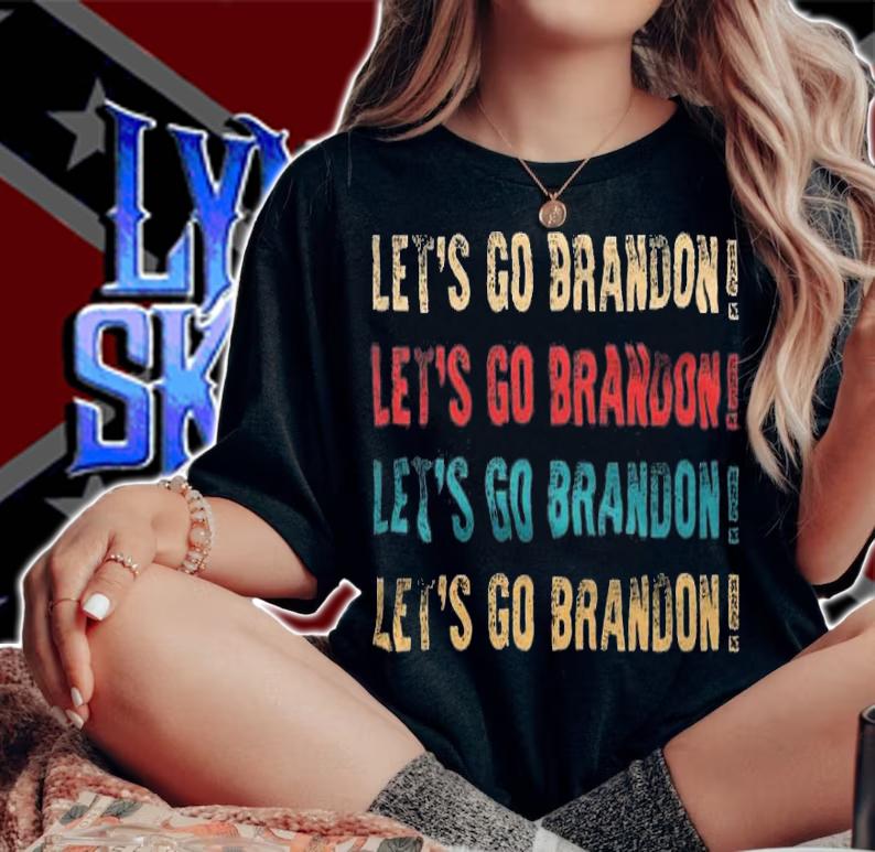 Let's Go Brandon! #FJB 2021 Vintage T-Shirt woman shirt