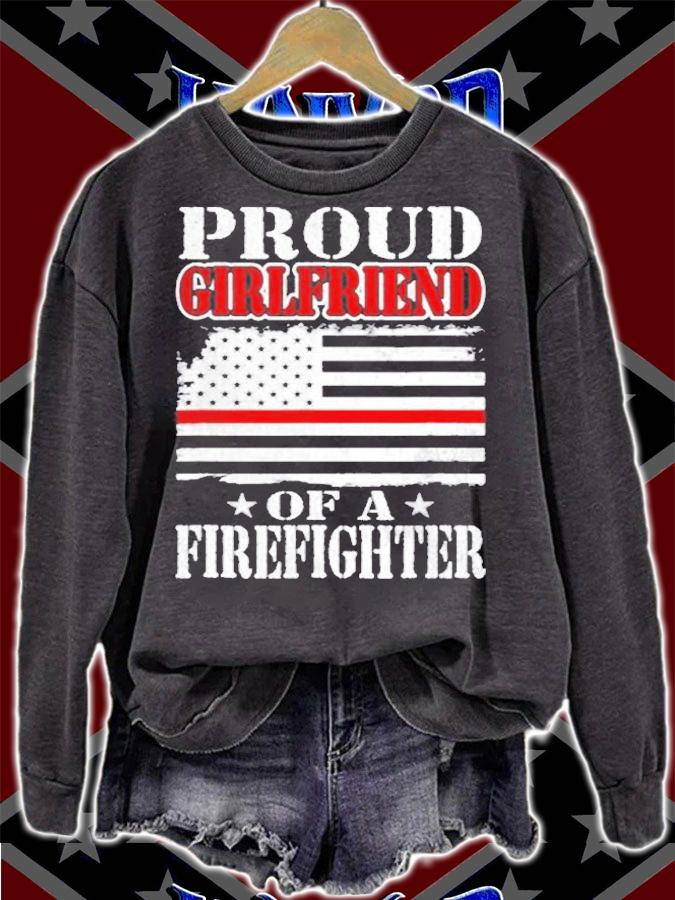 Proud Girlfriend Of Firefighter T-Shirt