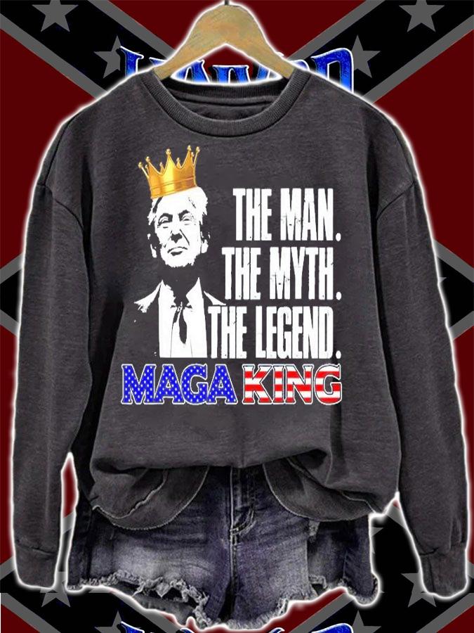 The Man The Myth The Legend Maga King Ultra Maga T-Shirt