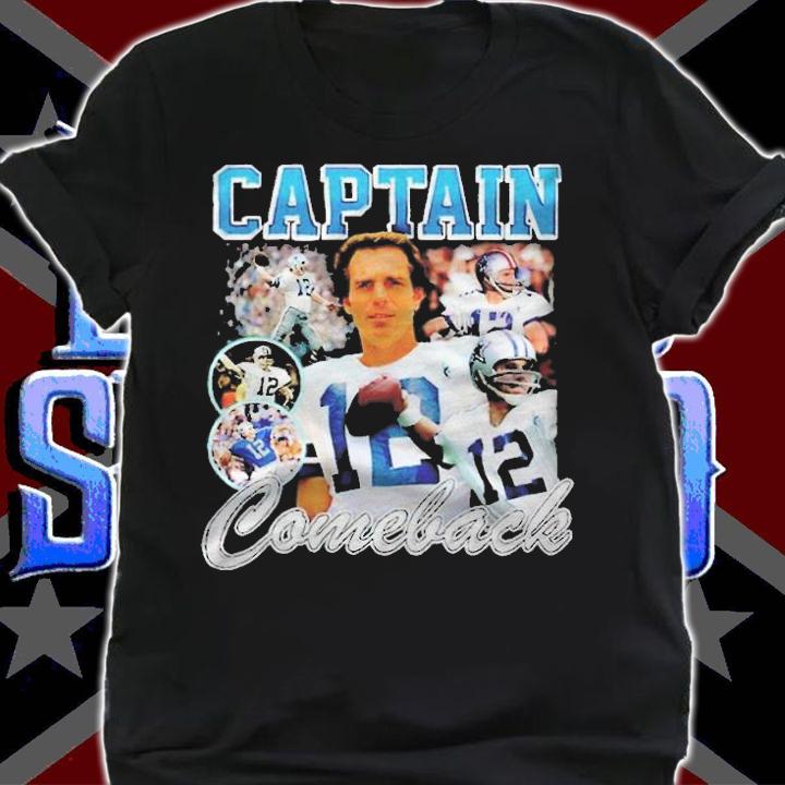 Captain comeback football T-shirt shirt