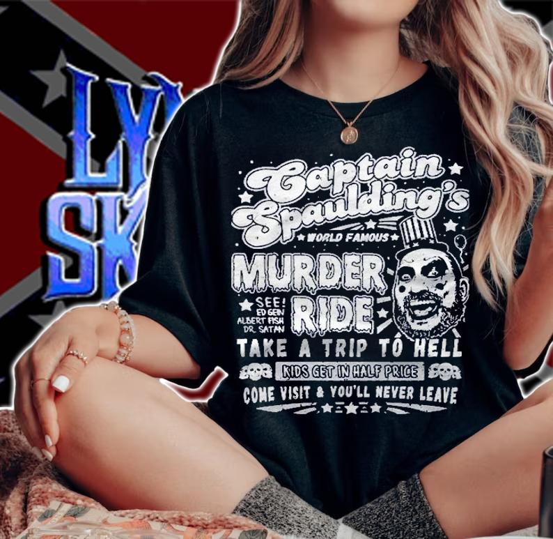 Captain Spaulding Rides Classic Shirt woman shirt