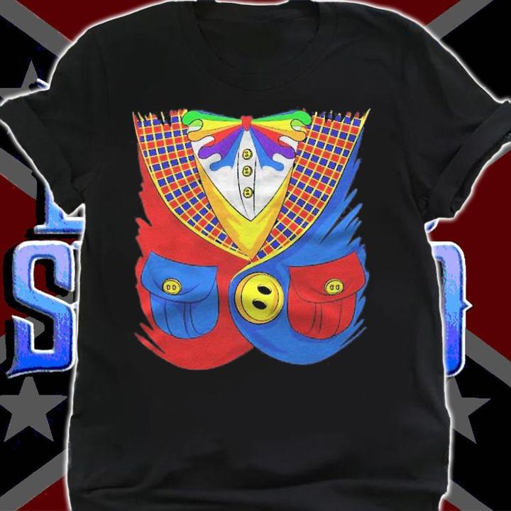 Cool Circus Clown Funny Lazy Diy Halloween Costume Gift Shirt