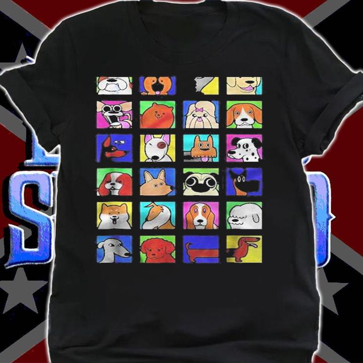 Dog Breeds Cartoon Version Shirt shirt