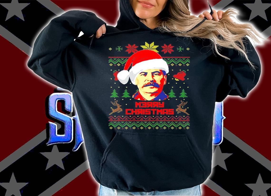 Gulag Joseph Stalin Merry Christmas Shirt hoodie