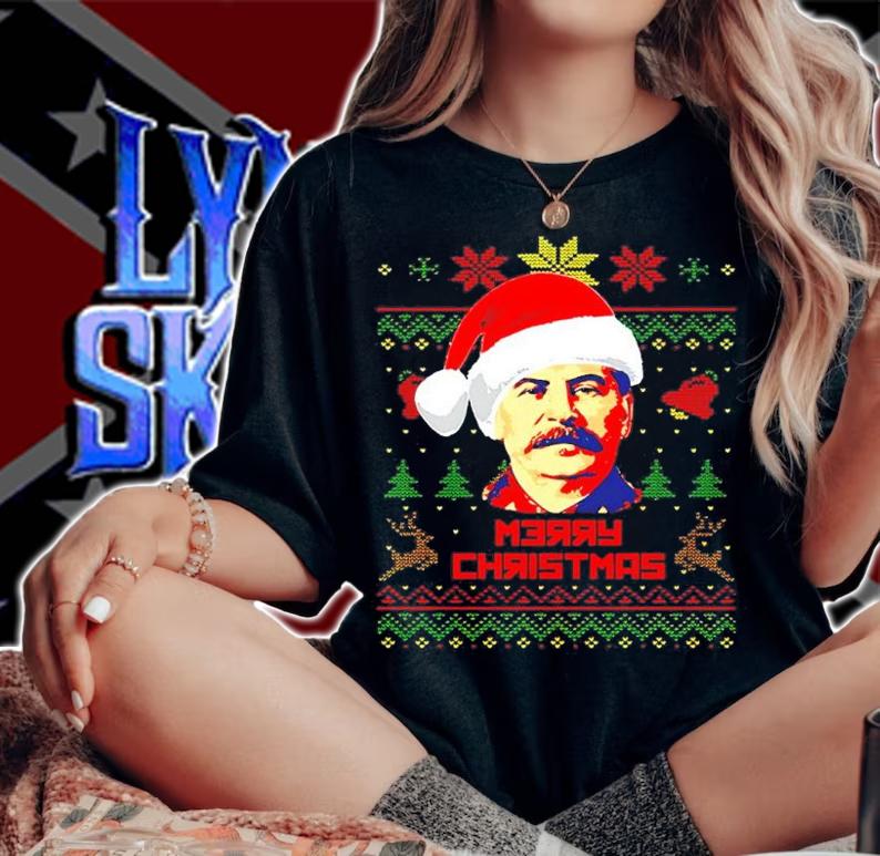 Gulag Joseph Stalin Merry Christmas Shirt woman shirt