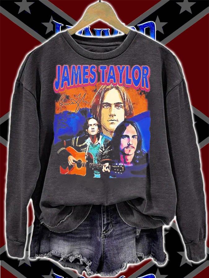 James Taylor Singer Vintage Style T-Shirt sweatshirt