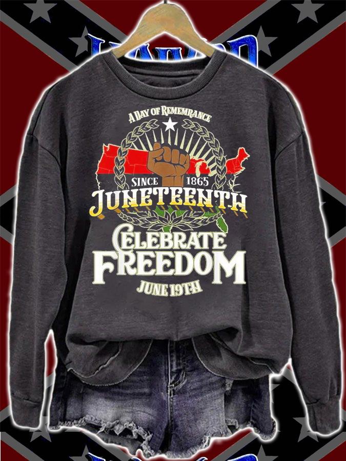 juneteenth celebrate freedom Classic T-Shirt sweatshirt