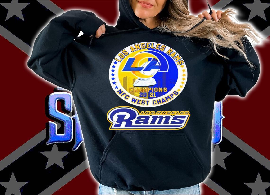 Los Angeles Rams Champs 2021 NFC West Champs Shirt hoodie
