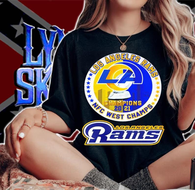 Los Angeles Rams Champs 2021 NFC West Champs Shirt woman shirt