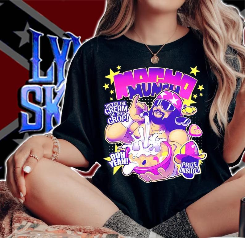 Macho Munch They're Cream Of The Crop Prize Inside Shirt woman shirt