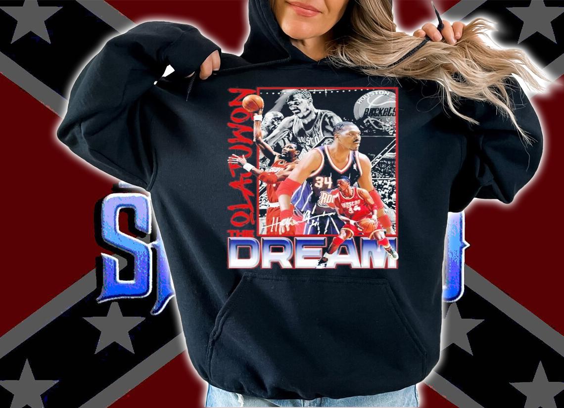 Olajuwon Basketball Signatures Shirt hoodie
