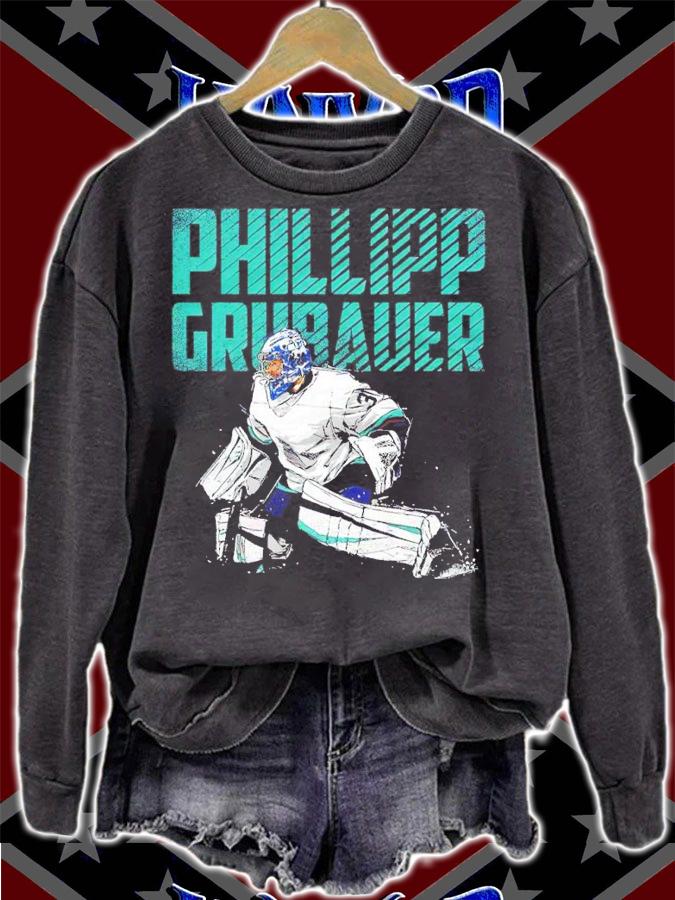 Phillipp Grubauer Bold Seattle Hockey Shirt sweatshirt
