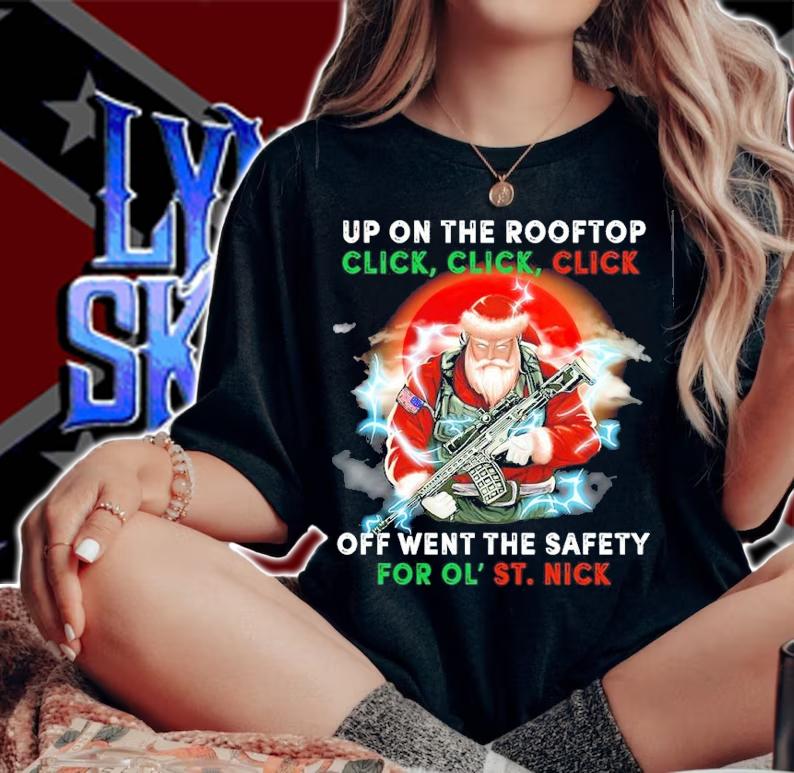 Satan Click click click Up On the rooftop shirt woman shirt