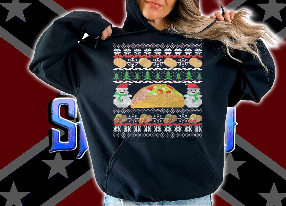 Taco Ugly Christmas Shirt Taco Lover Shirt hoodie