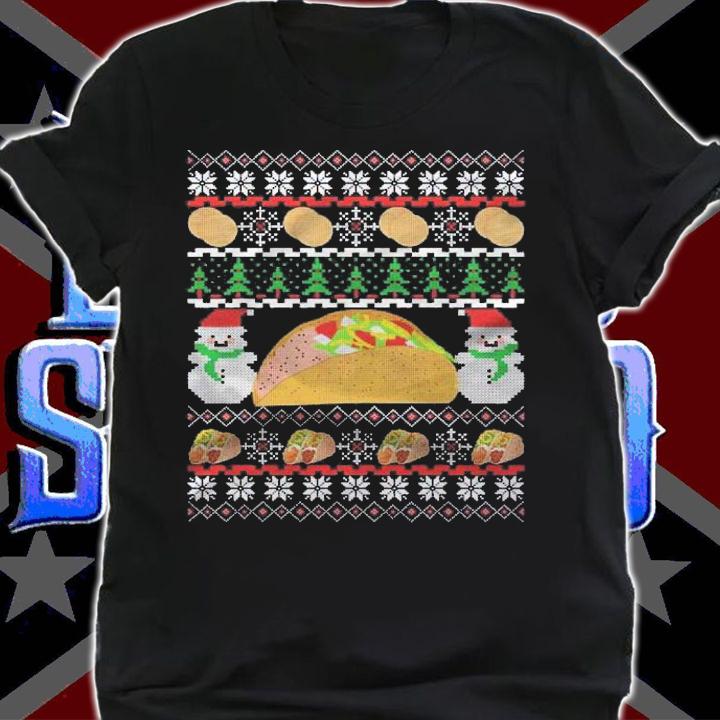 Taco Ugly Christmas Shirt Taco Lover Shirt shirt