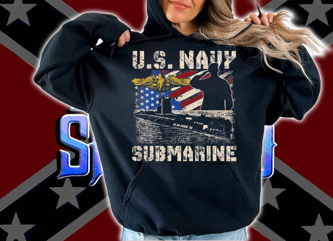 U.S Navy Submarine Silent Service Vintage T-Shirt hoodie