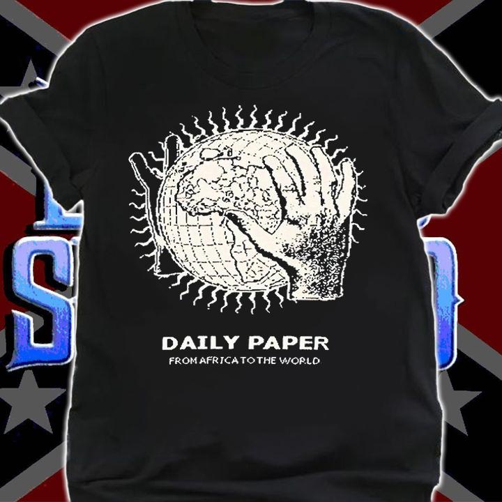 Daily Paper Worldwide from africa to the world T-shirt