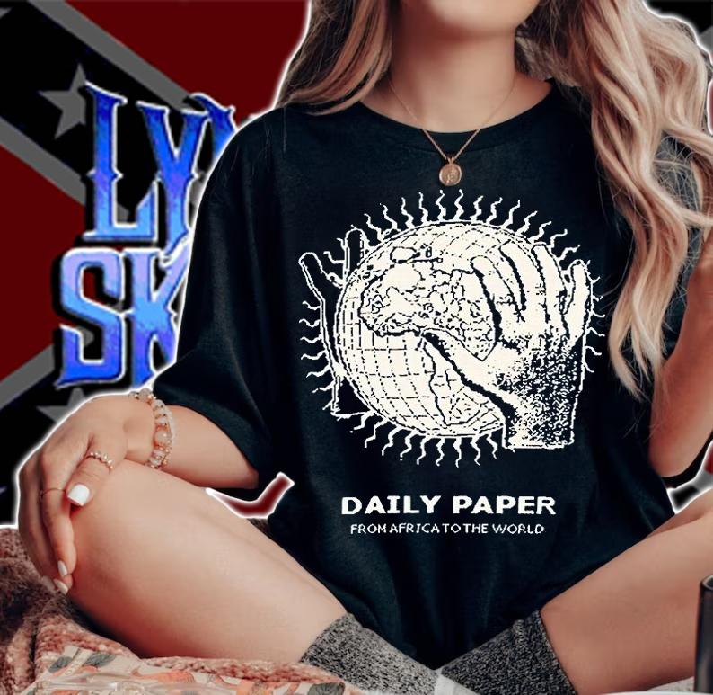 Daily Paper Worldwide from africa to the world T-shirt