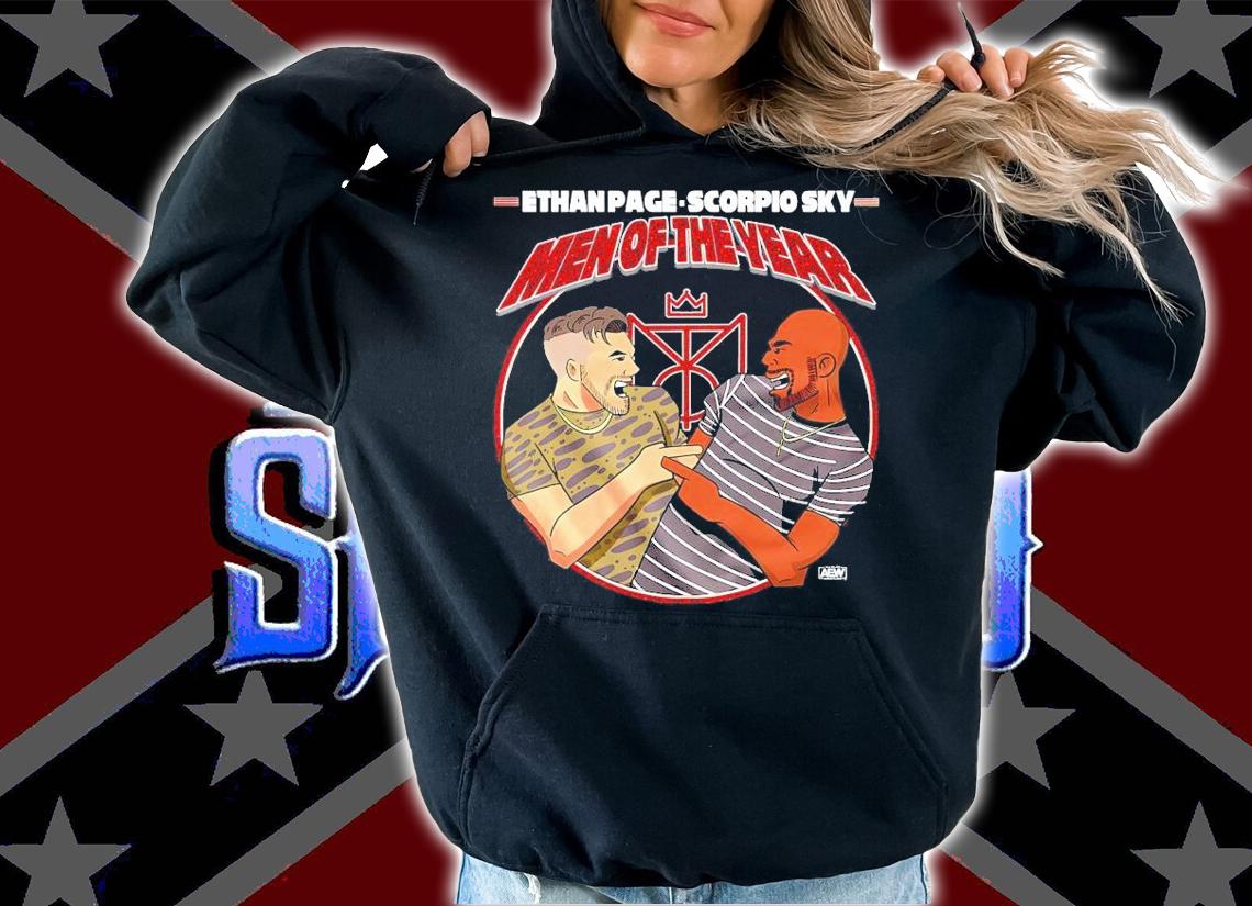 Ethan Page and Scorpio Sky Men of the Year t-shirt hoodie