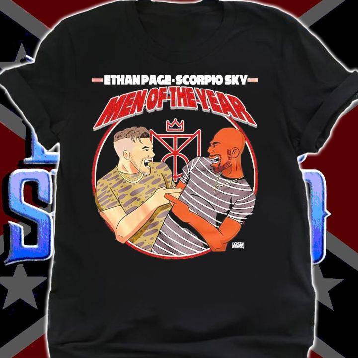 Ethan Page and Scorpio Sky Men of the Year t-shirt shirt