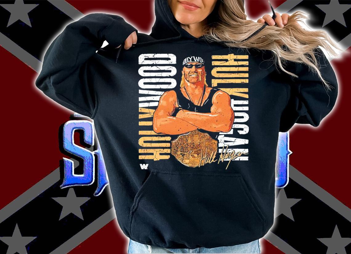 Hulk Hogan Hollywood Championship signature shirt