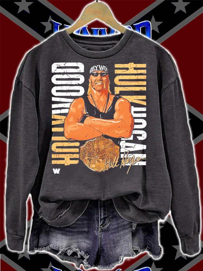 Hulk Hogan Hollywood Championship signature shirt