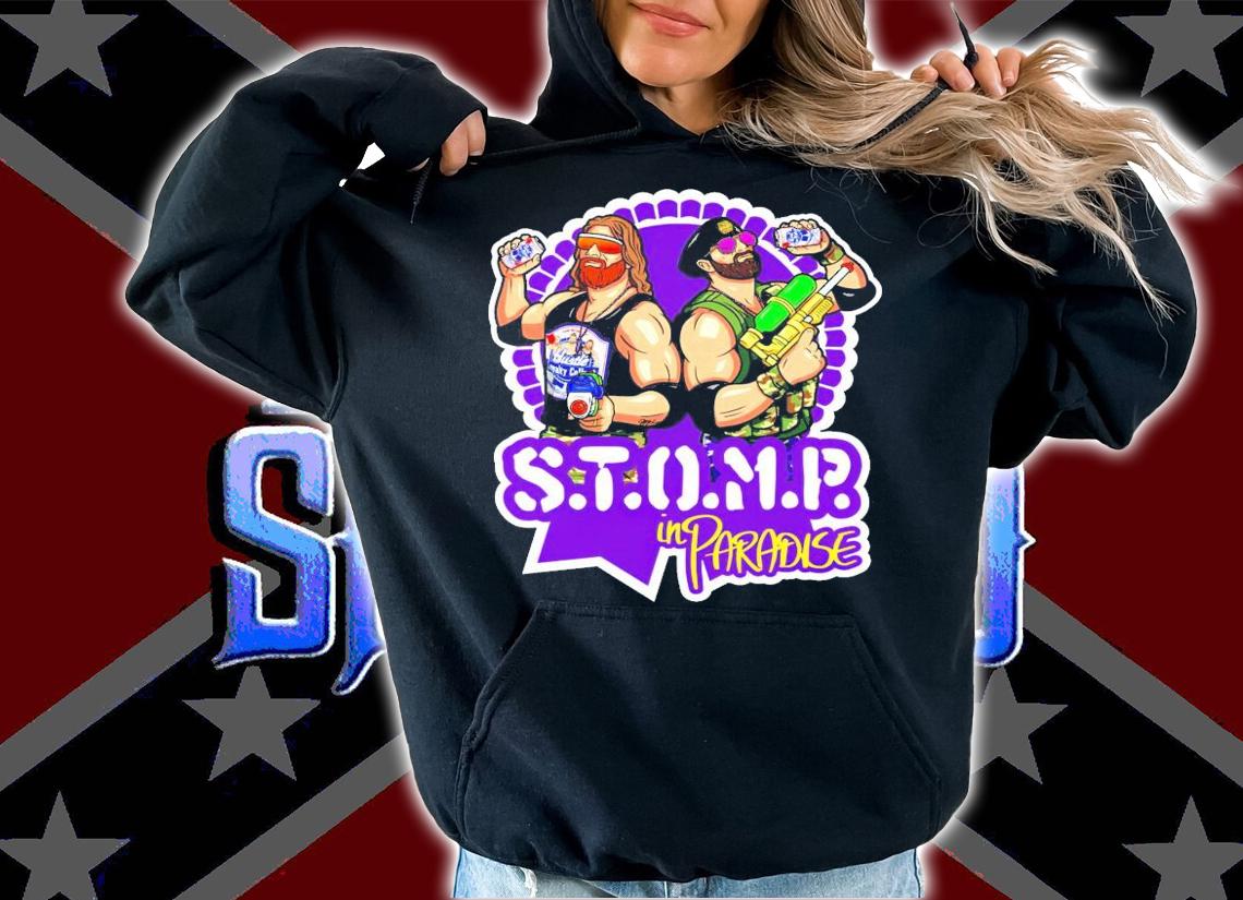 Major Wrestling Figure Podcast STOMP PBR Major Shirt hoodie