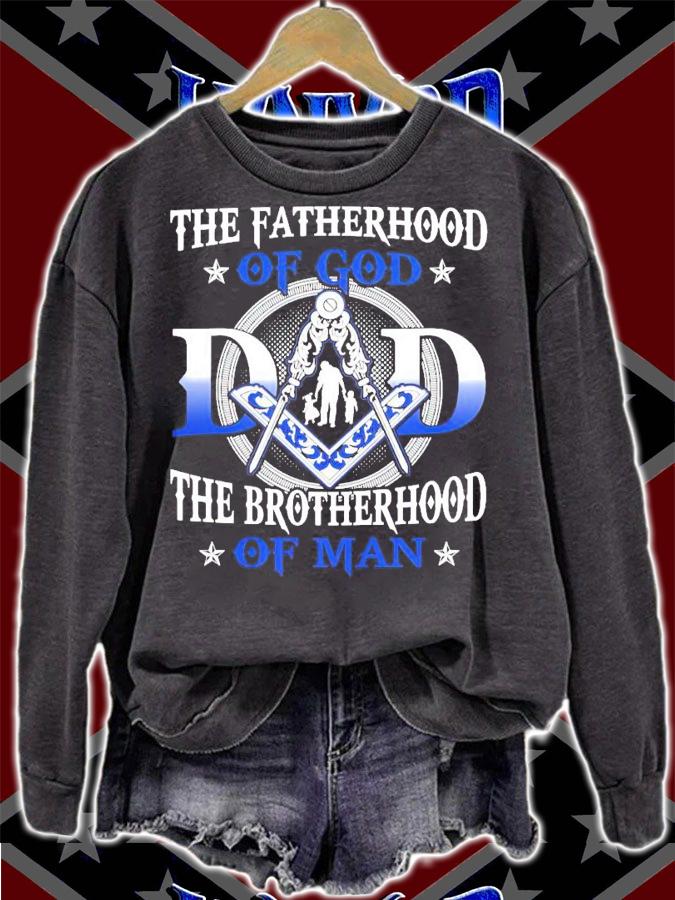 Men's The fatherhood of god dad the brotherhood of man shirt