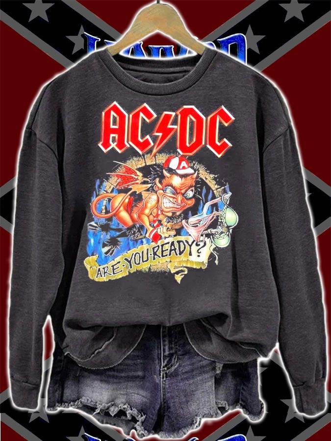 Rare Vintage ACDC Are You Ready shirt sweatshirt