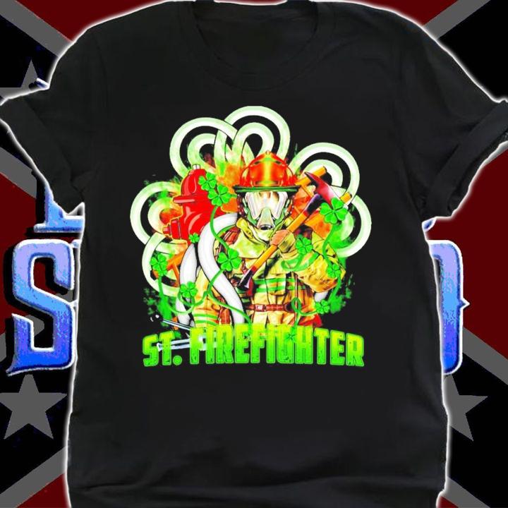 St.Firefighter Fire engine shirt shirt