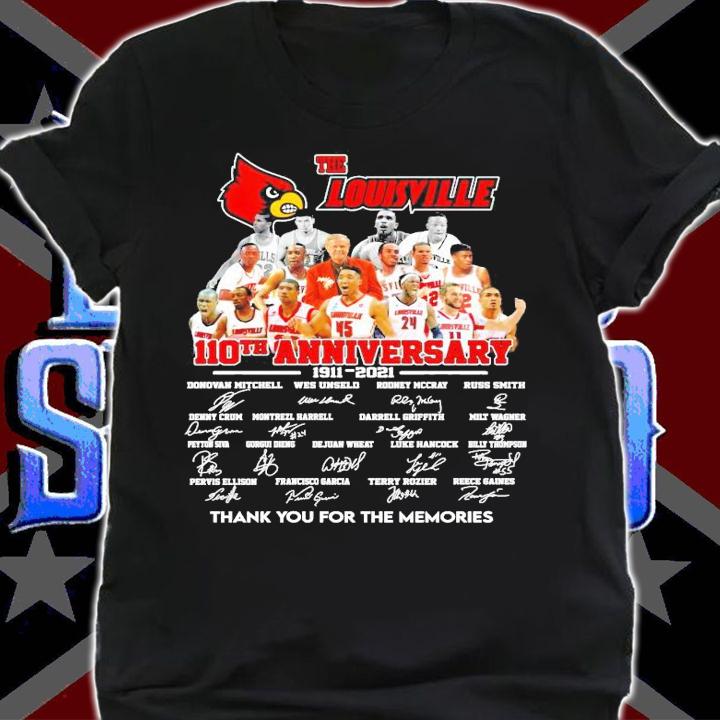 The Louisville 110th anniversary signature shirt