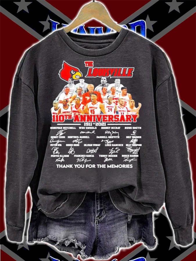The Louisville 110th anniversary signature shirt