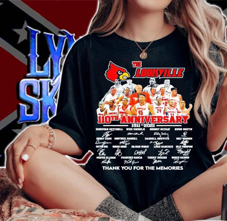 The Louisville 110th anniversary signature shirt