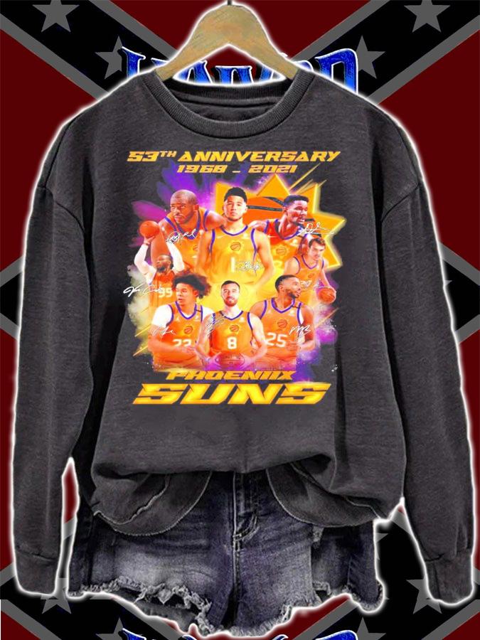 53th anniversary 1968-2021 Phoenix Suns shirt sweatshirt