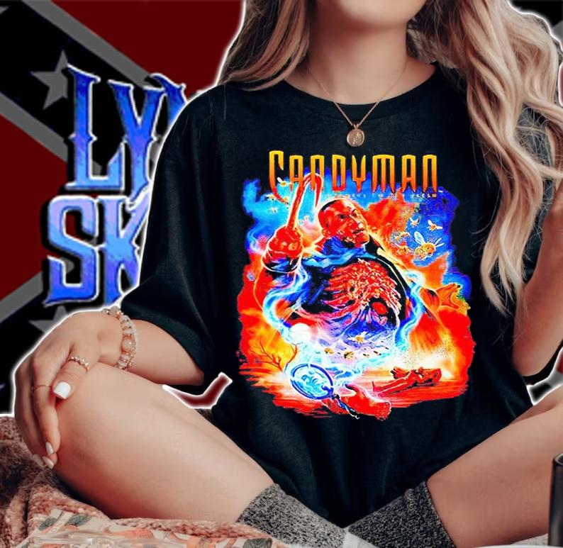 Candyman farewell to the Flesh Raglan T-shirt