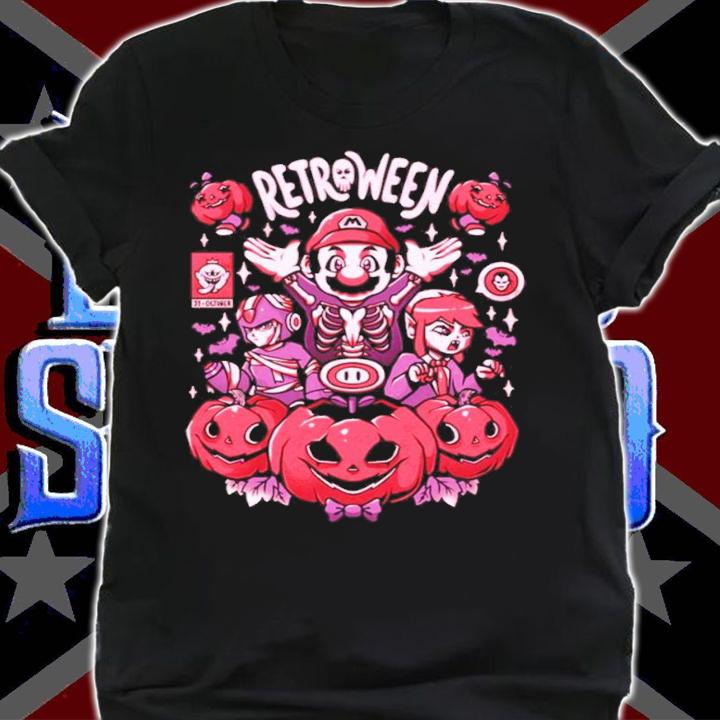 Games Mario Halloween shirt shirt