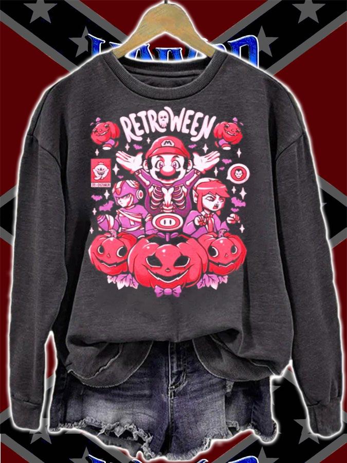 Games Mario Halloween shirt sweatshirt