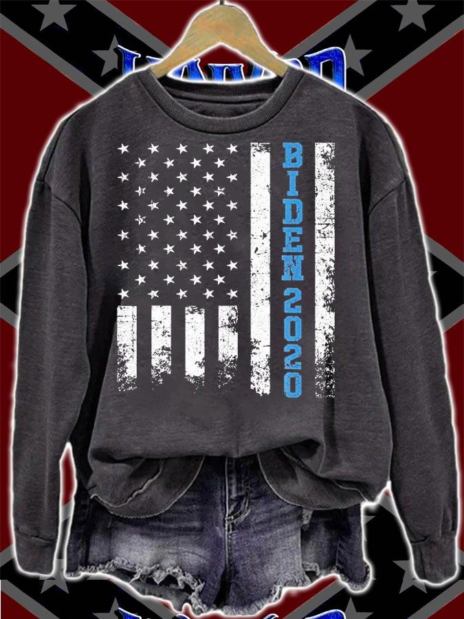 Joe Biden 2020 Vote For President 2020 USA Flag T-shirt